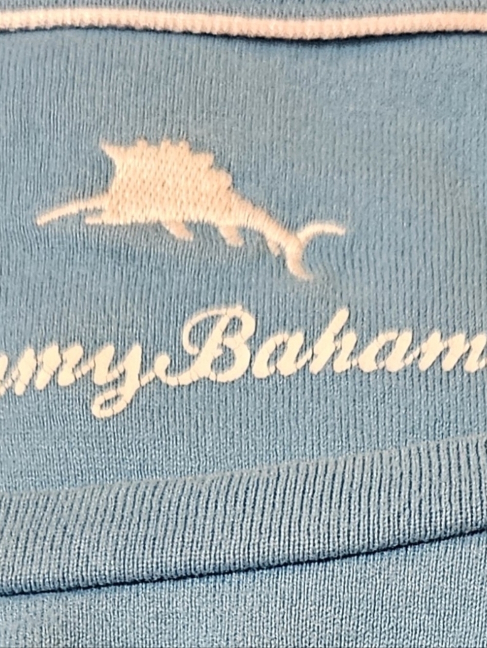 Tommy Bahama Men's 3XL Blue Tee Shirt - Picture 5 of 12